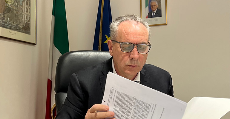 Legnini Commissario anche per la ricostruzione di Ischia, confermato per il Centro Italia
